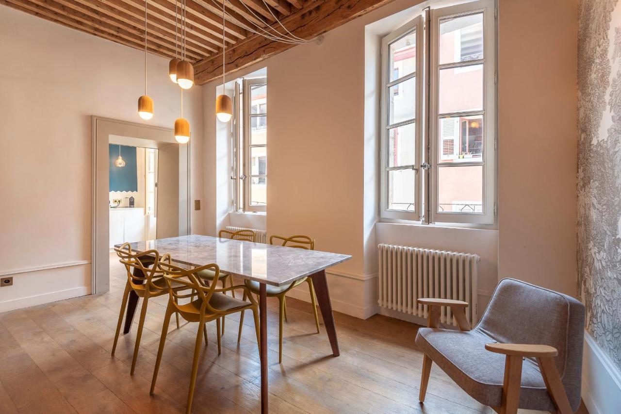 Apartamento espaçoso Classificado 4 estrelas no coração da cidade velha Annecy Exterior foto